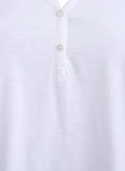 FLASH - T-Shirt mit Knopfleiste