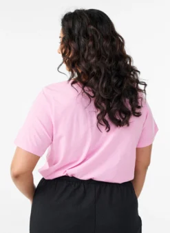 FLASH - T-Shirt mit V-Ausschnitt