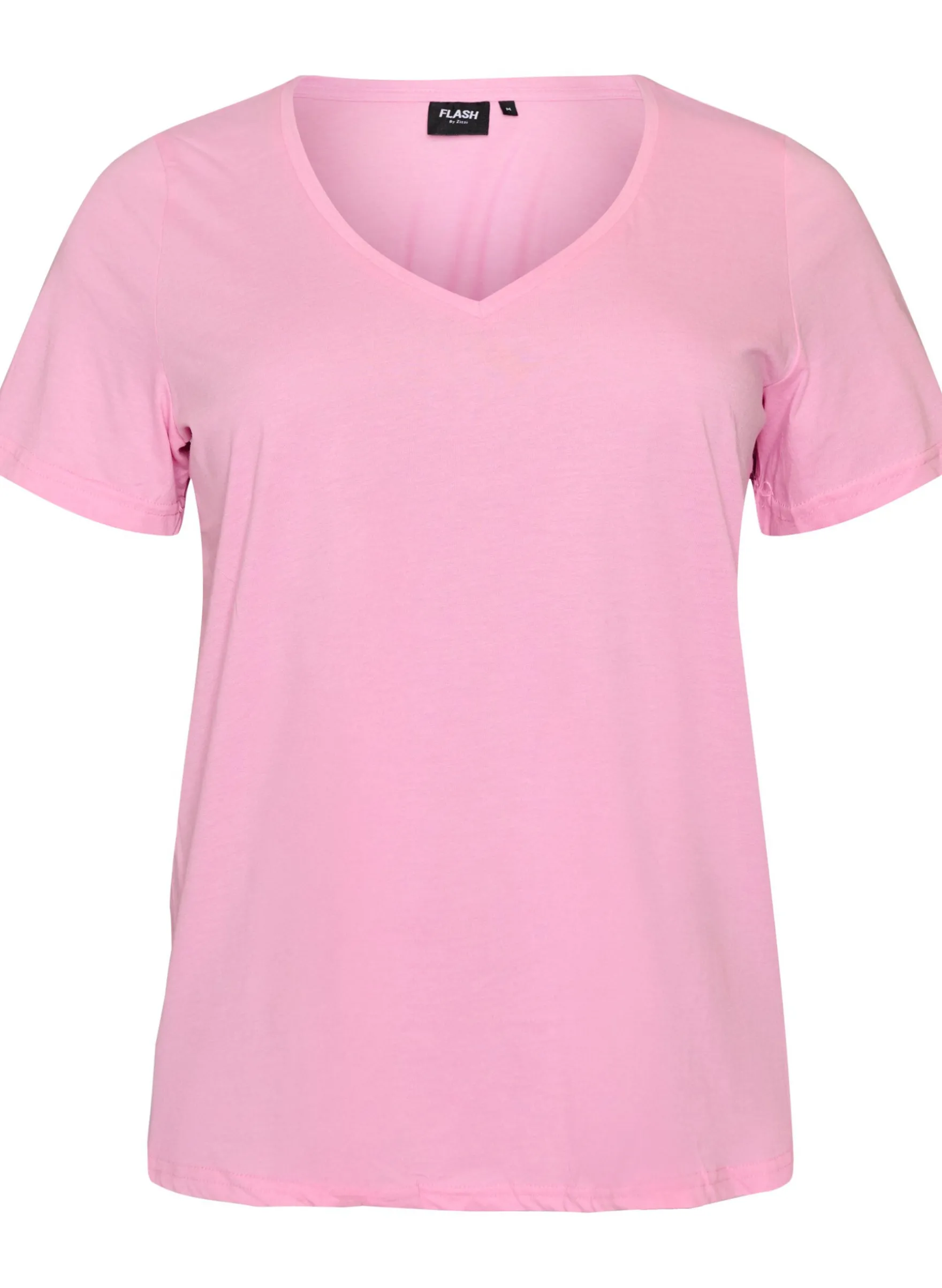 FLASH - T-Shirt mit V-Ausschnitt