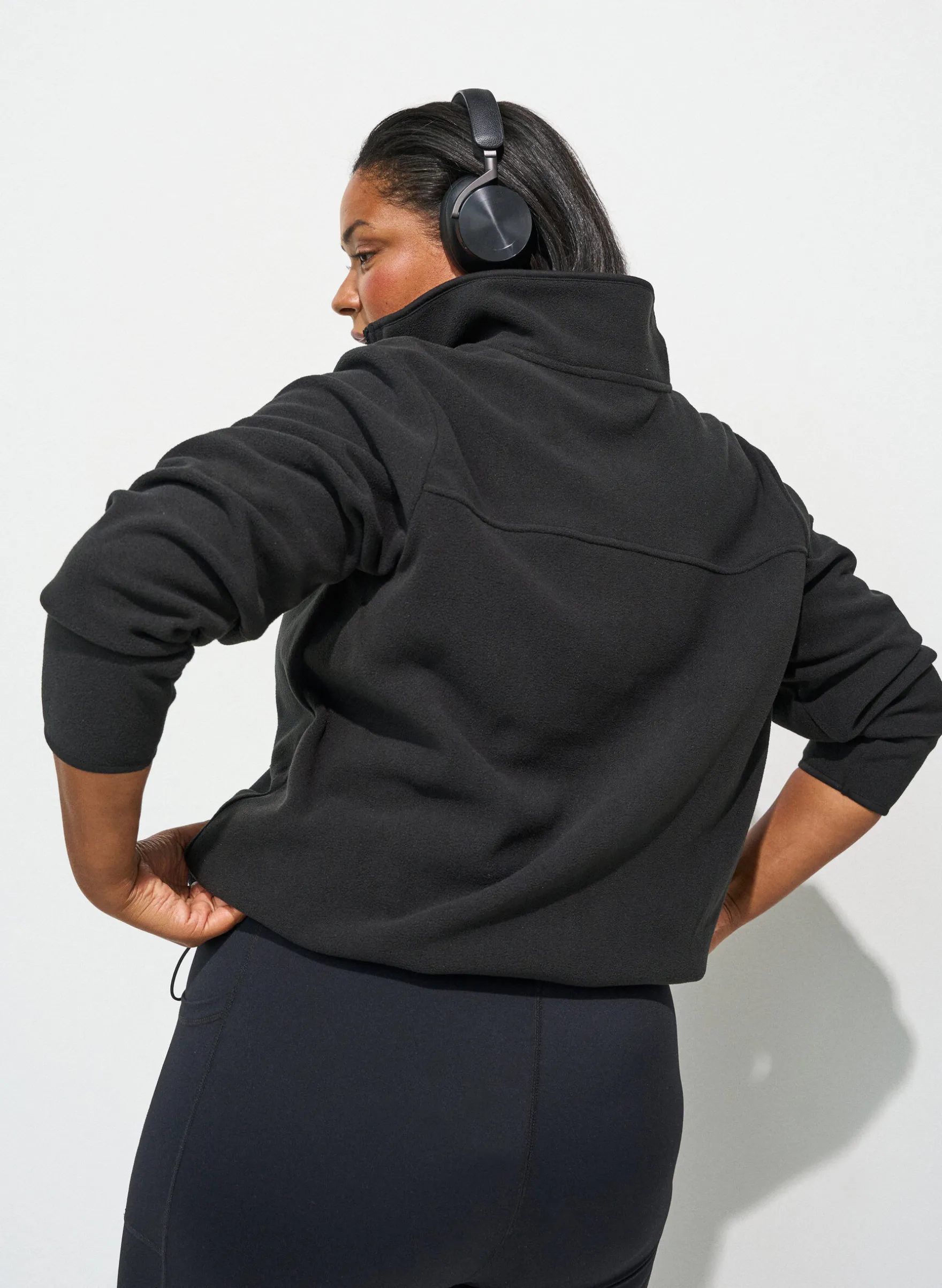 Fleecejacke mit Taschen