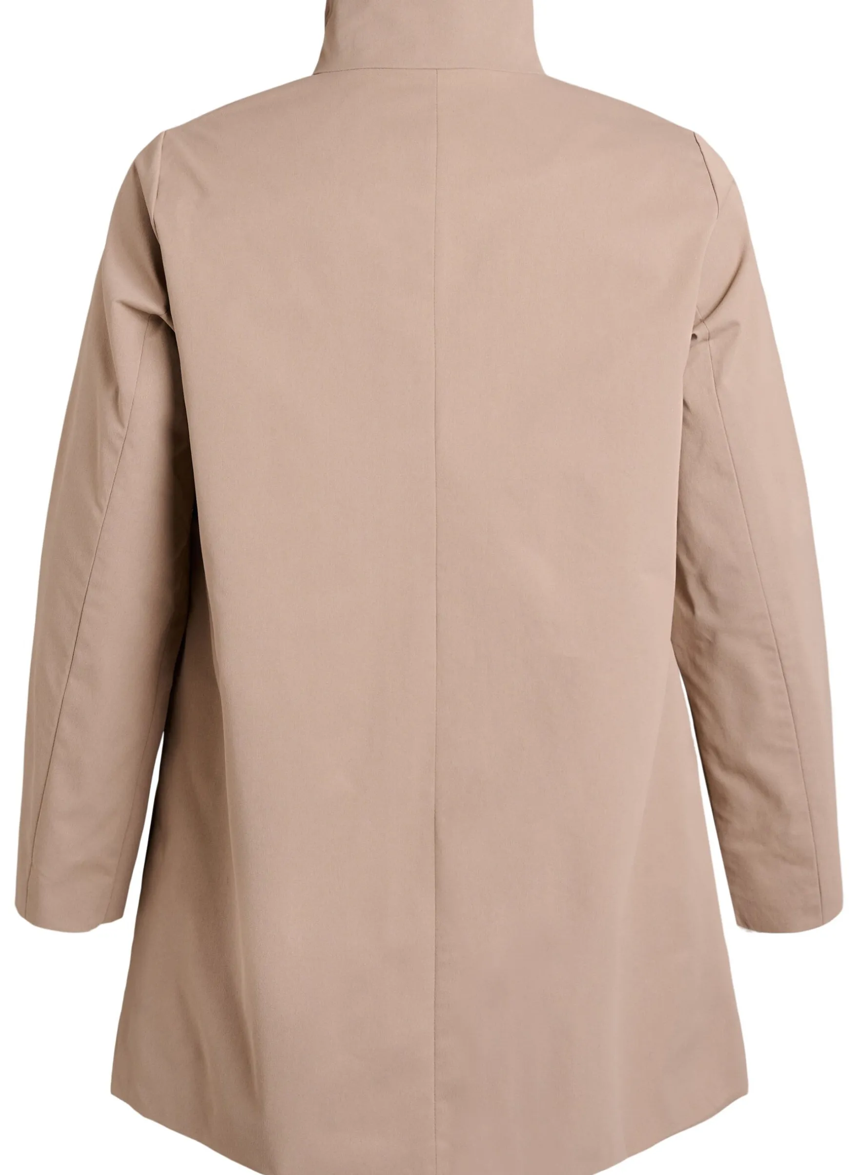 Frühlingsjacke aus wasserabweisendem Material mit A-Linie