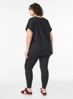 Gekürzte Basic-Trainingsleggings