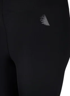 Gekürzte Trainingsstrumpfhose mit Tasche