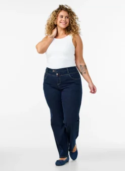 Gemma Jeans in Regular Fit mit hohem Bund