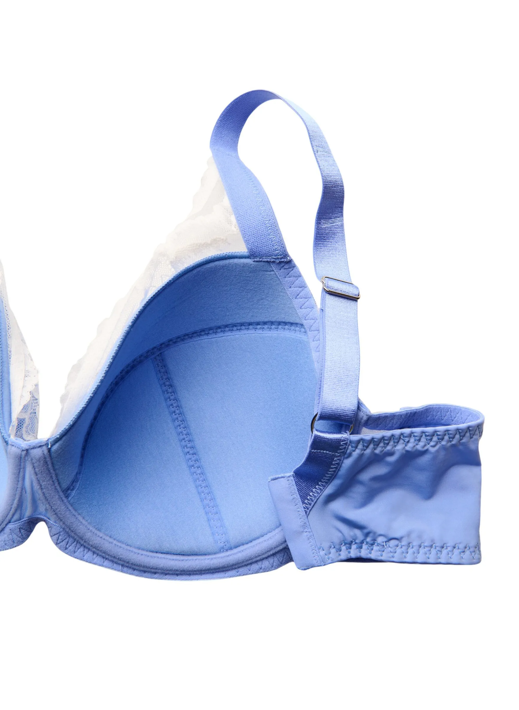 Gepolsterter BH mit Spitze und Mesh