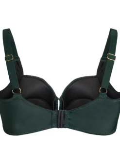 Gepolstertes Bikini Top mit Ringdetail