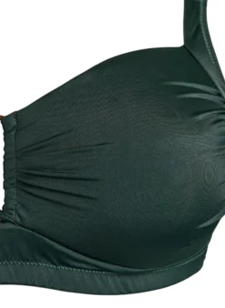 Gepolstertes Bikini Top mit Ringdetail