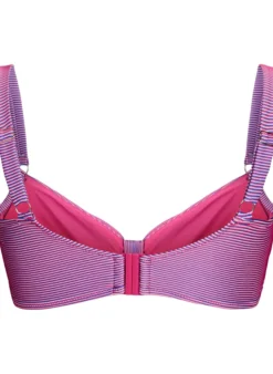 Gestreiftes Bikini-Top mit Bügel