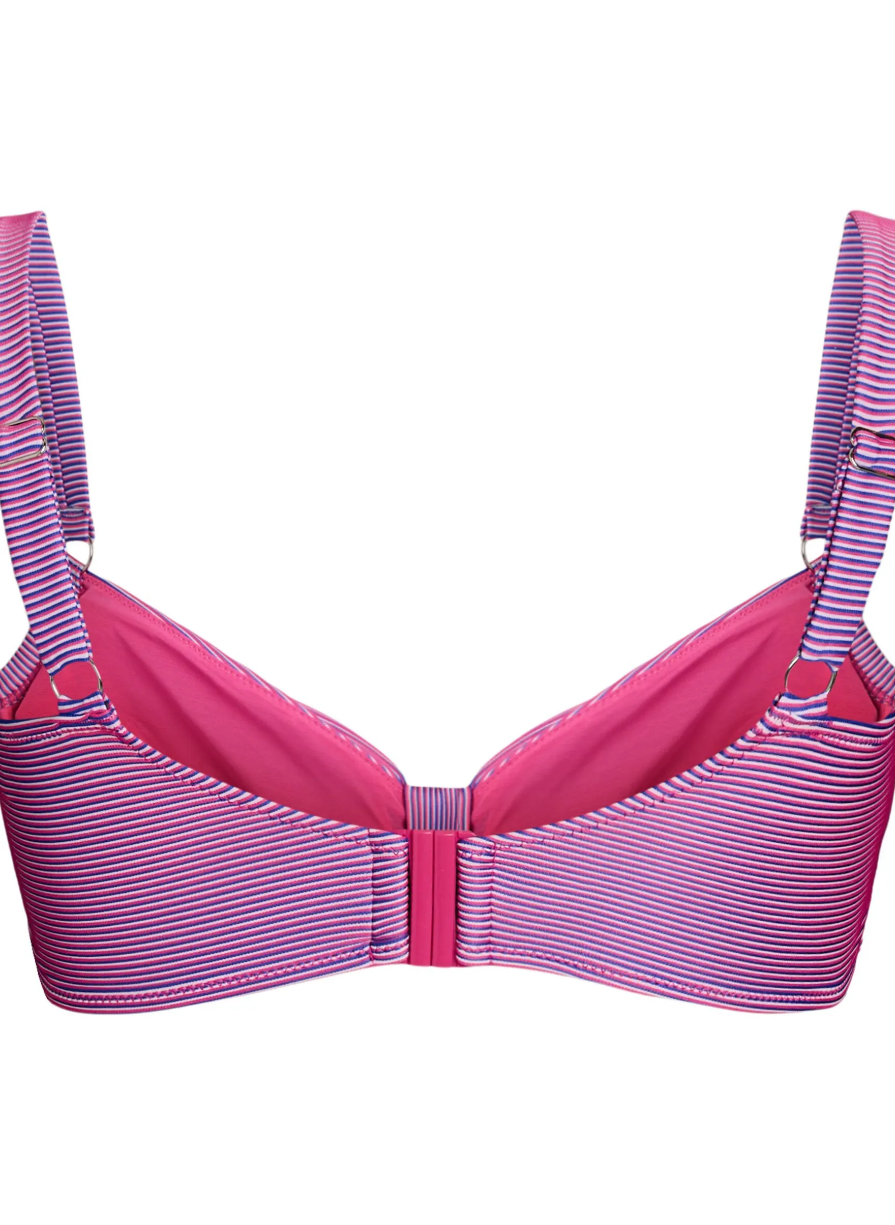 Gestreiftes Bikini-Top mit Bügel