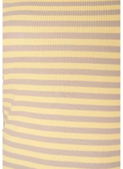 Gestreiftes Tanktop mit Rippenstruktur