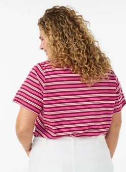Gestreiftes T-Shirt aus Bio-Baumwolle