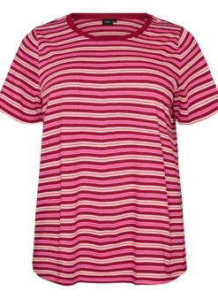 Gestreiftes T-Shirt aus Bio-Baumwolle