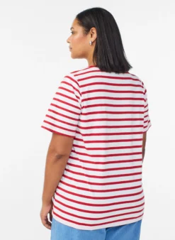 Gestreiftes T-Shirt aus Bio-Baumwolle