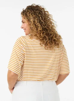 Gestreiftes T-Shirt aus TENCEL™ Lyocell
