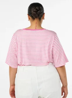 Gestreiftes T-Shirt aus TENCEL™ Lyocell