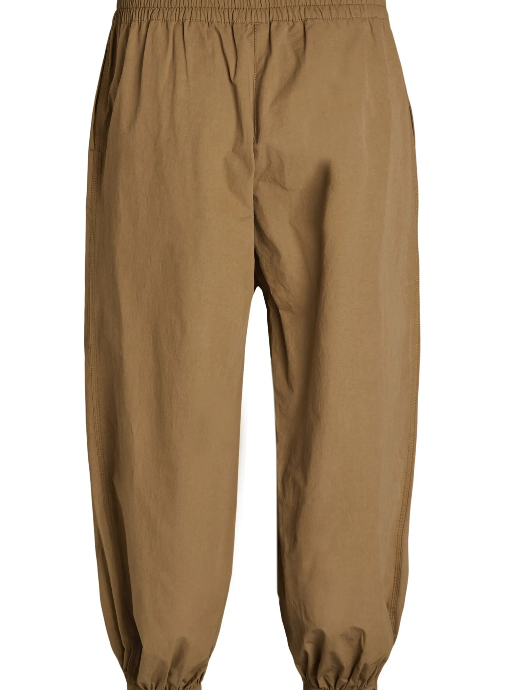 Hoch taillierte Ballonhose aus Baumwolle