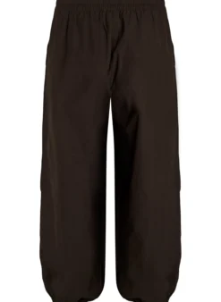 Hoch taillierte Ballonhose aus Baumwolle