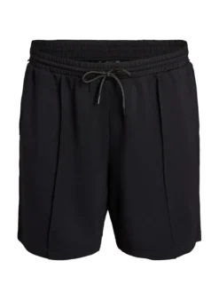 Hoch taillierte Shorts mit Streifendetails