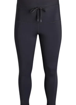 Hoch taillierte 7/8-Trainingstights mit Tasche