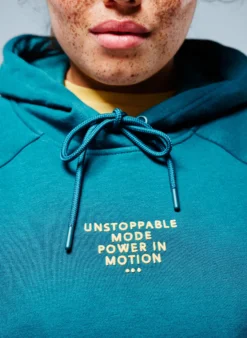 Hoodie mit gesticktem Frontmotiv