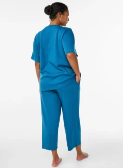 7/8-Hose aus Modal-Mischung mit Taschen