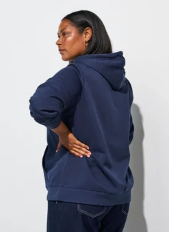 Kapuzensweatshirt mit Reißverschluss und Taschen