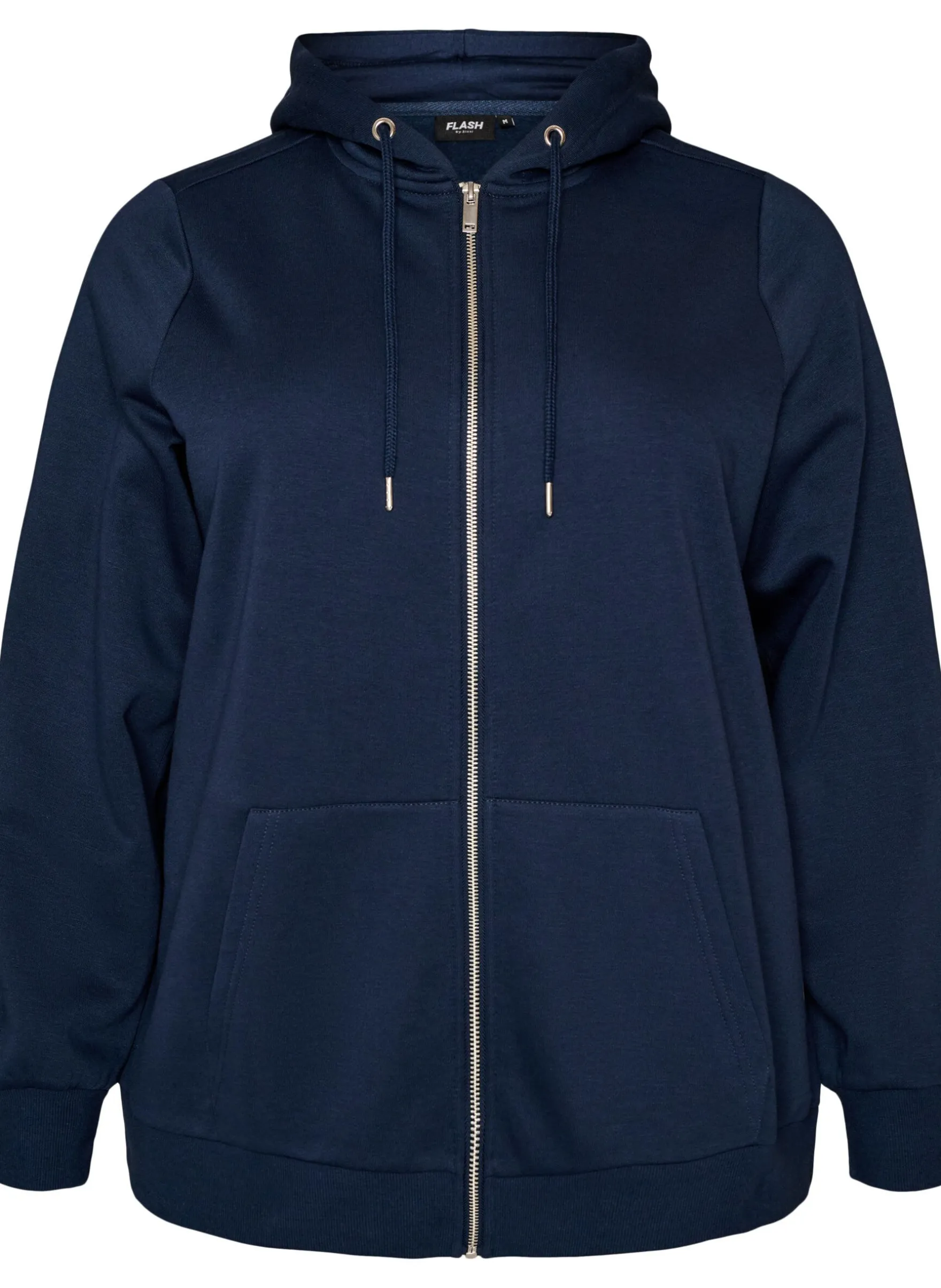 Kapuzensweatshirt mit Reißverschluss und Taschen