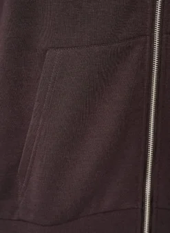 Kapuzensweatshirt mit Reißverschluss und Taschen