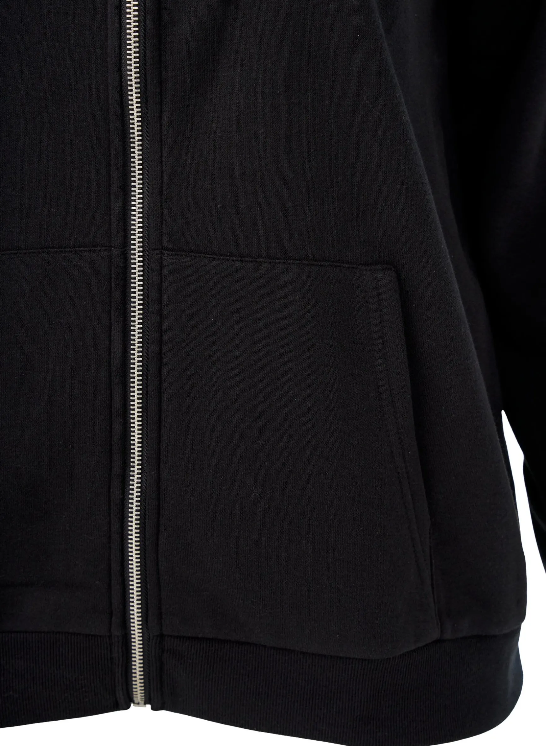 Kapuzensweatshirt mit Reißverschluss und Taschen