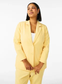 Klassischer Blazer mit Knopfverschluss
