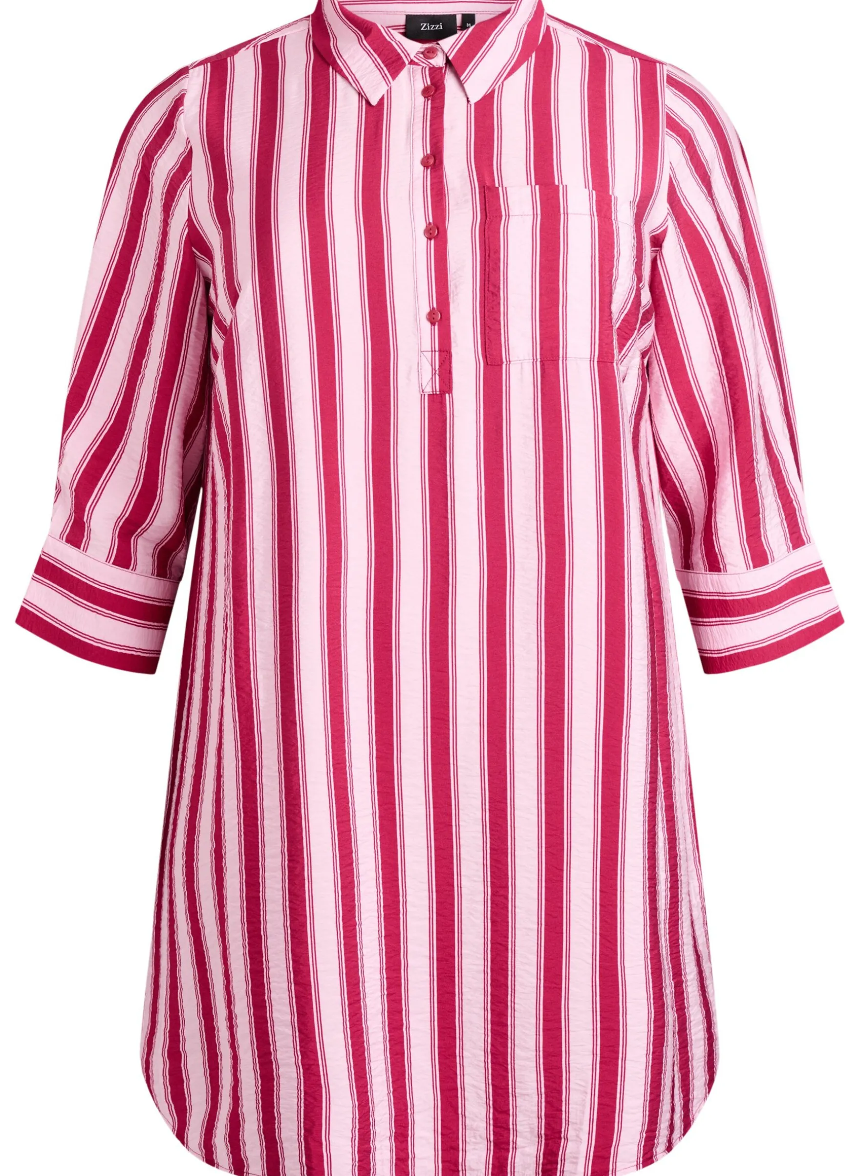 Kleid mit Kragen und Brusttasche