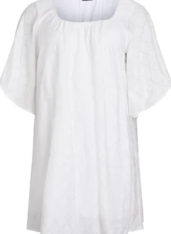 Knielanges Partykleid mit weiten Ärmeln