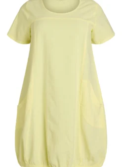 Kurzarm Kleid aus Baumwolle