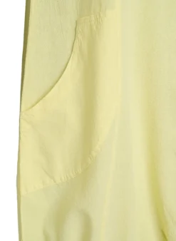 Kurzarm Kleid aus Baumwolle