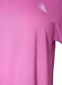 Kurzarm Trainingsshirt mit V-Ausschnitt