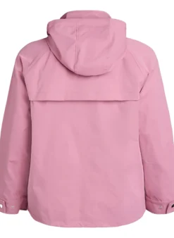 Kurze Frühlingsjacke mit abnehmbarer Kapuze