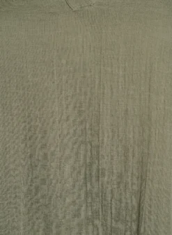 Kurzes A-Linien-Kleid aus Baumwollmusselin