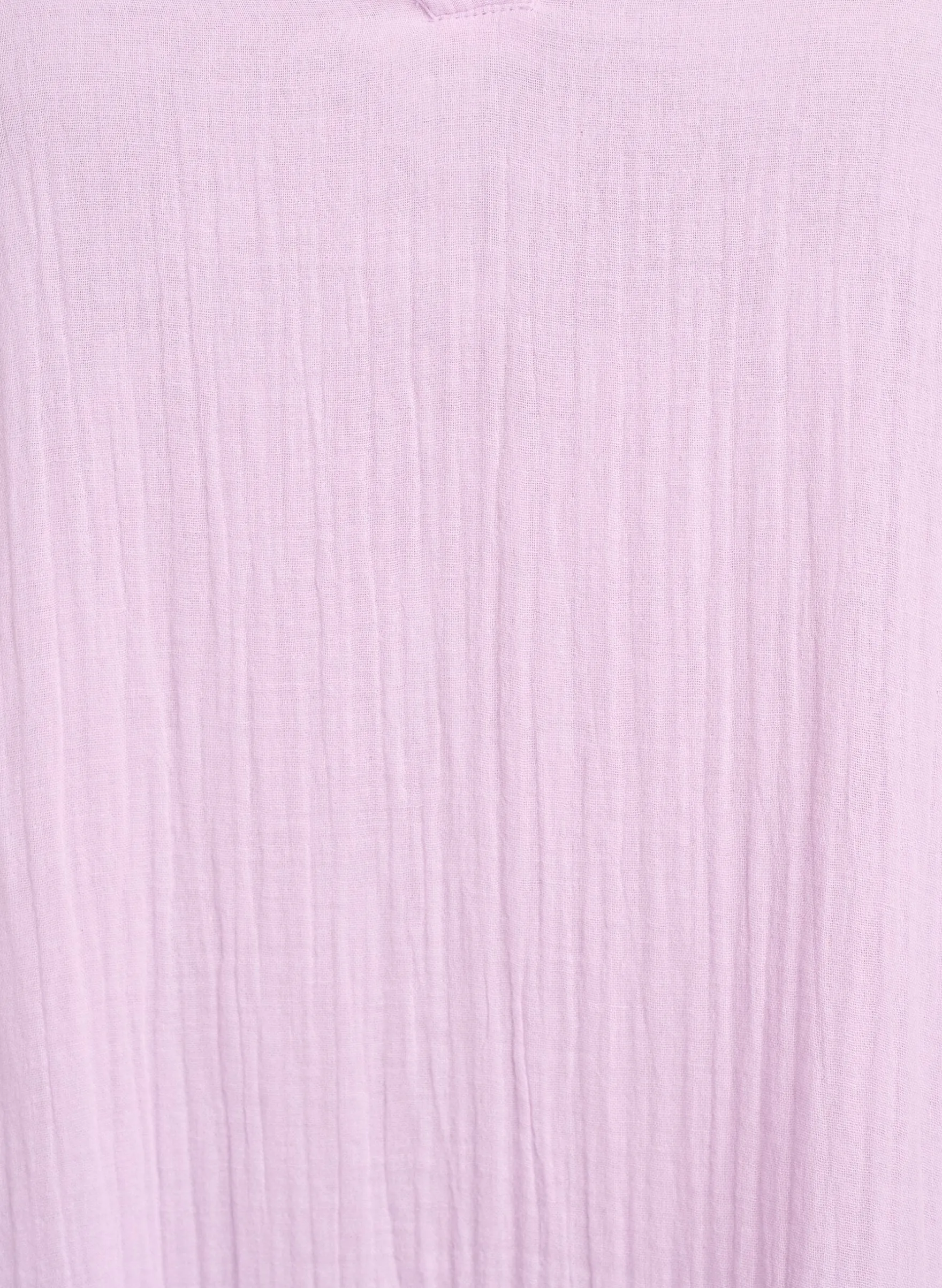 Kurzes A-Linien-Kleid aus Baumwollmusselin