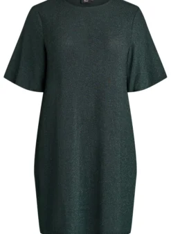 Kurzes Kleid mit Glitzermuster