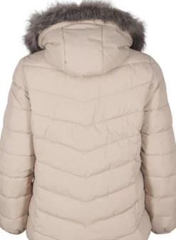 Kurze Steppjacke mit Kapuze