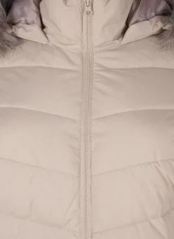 Kurze Steppjacke mit Kapuze