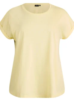 Kurzärmeliges T-Shirt aus Baumwollmischgewebe