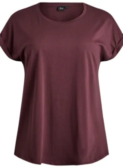 Kurzärmeliges T-Shirt aus einer Baumwollmischung