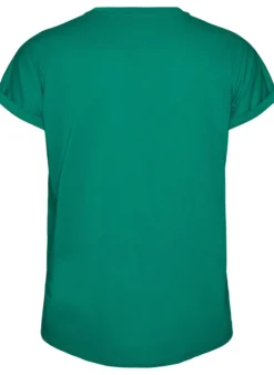 Kurzärmeliges T-Shirt aus einer Baumwollmischung