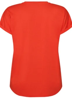 Kurzärmeliges T-Shirt aus einer Baumwollmischung