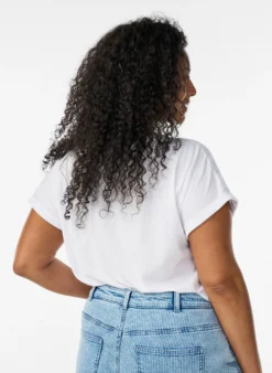 Kurzärmeliges T-Shirt aus einer Baumwollmischung