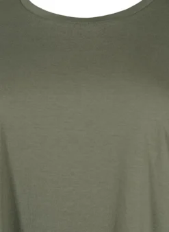 Kurzärmeliges T-Shirt aus einer Baumwollmischung