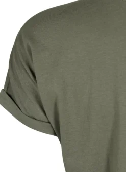 Kurzärmeliges T-Shirt aus einer Baumwollmischung