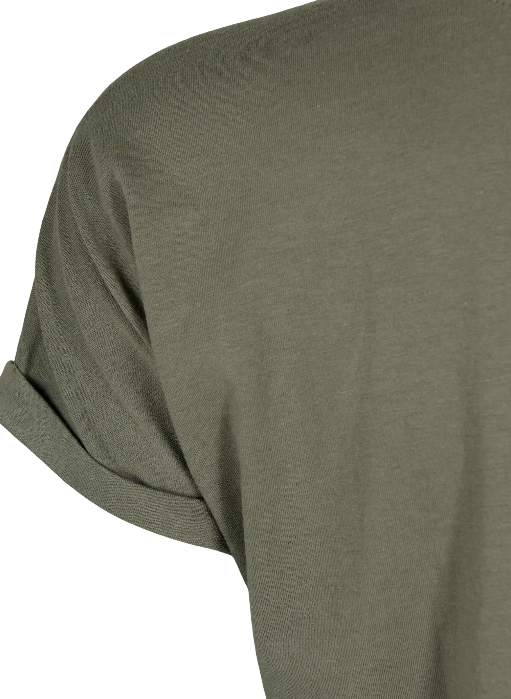 Kurzärmeliges T-Shirt aus einer Baumwollmischung