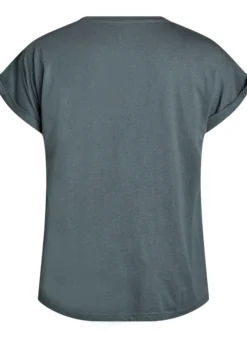 Kurzärmeliges T-Shirt aus einer Baumwollmischung